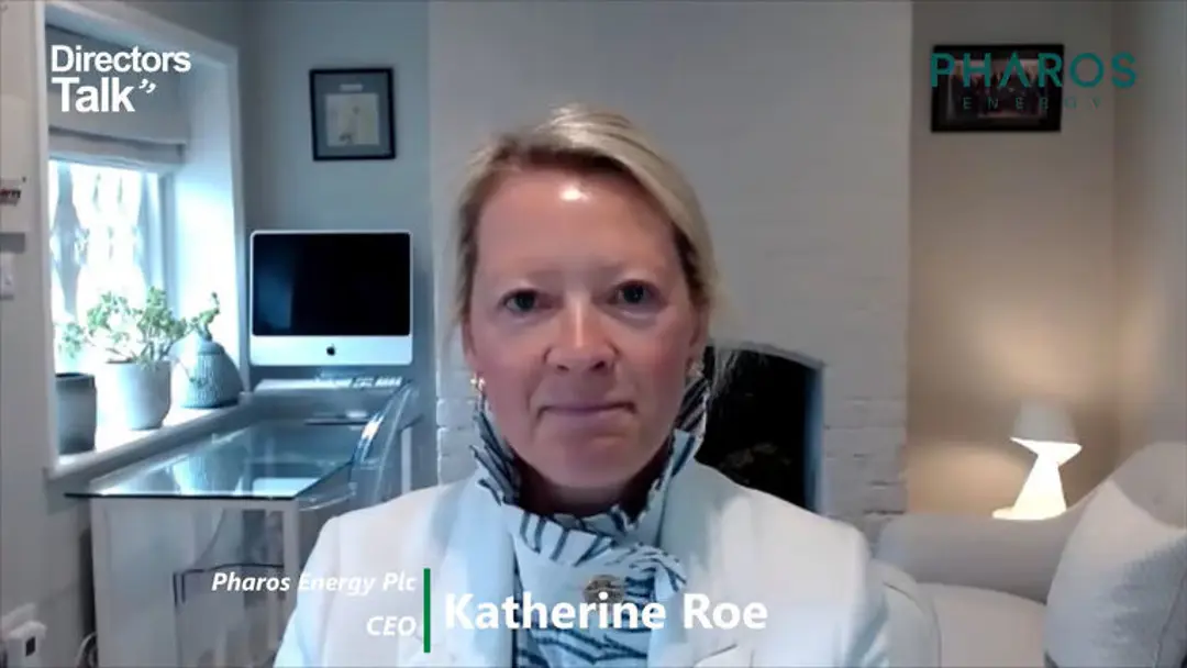 Katherine Roe Pharos Energy - An energy company focused on sustainable growth